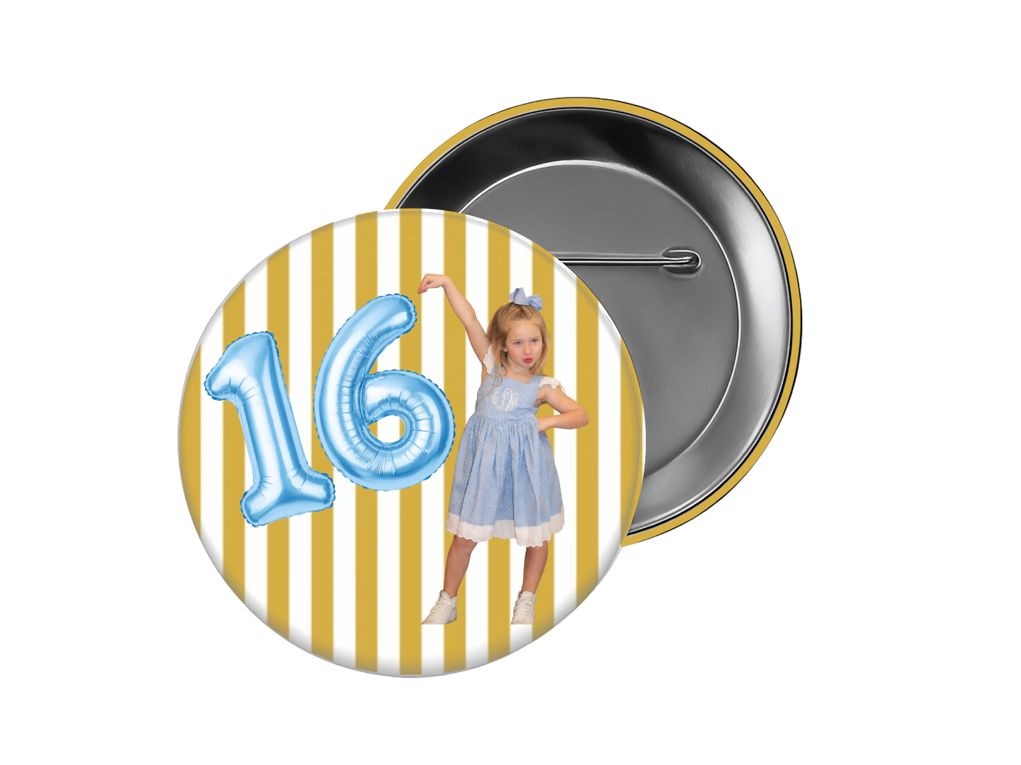 Sweet 16 Birthday Button