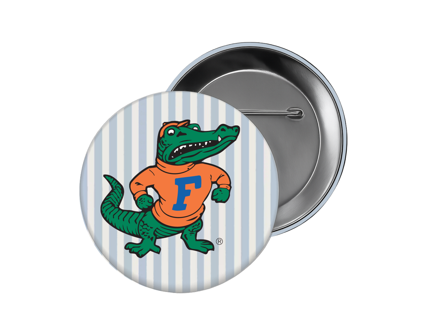 University of Florida - Vintage Albert Stripe Button