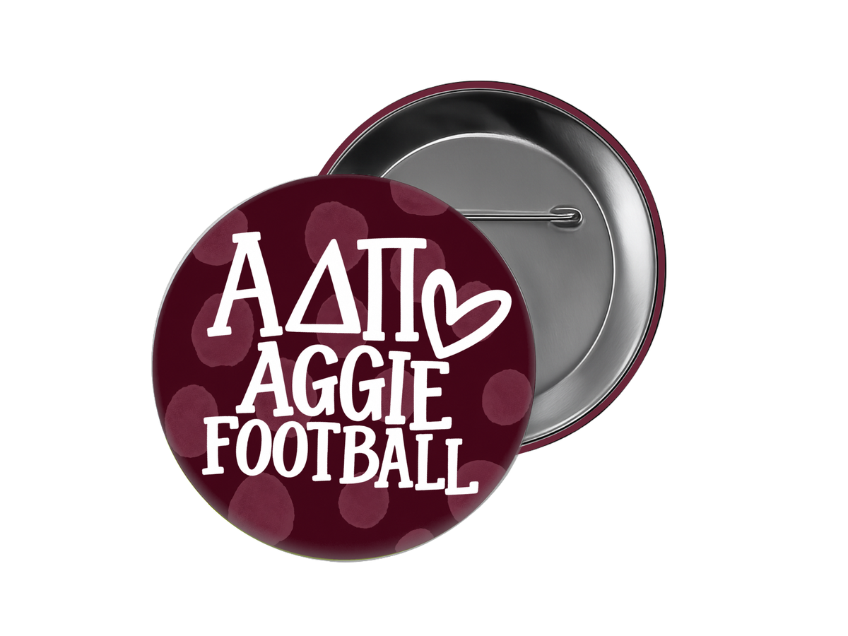 Alpha Delta Pi - ADPI Heart Aggie Football