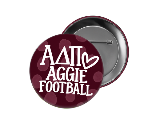 Alpha Delta Pi - ADPI Heart Aggie Football