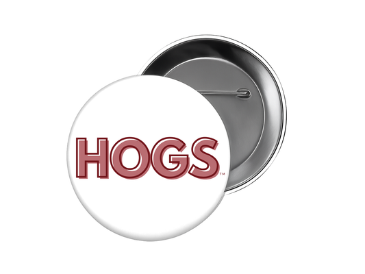 University of Arkansas - HOGS Button
