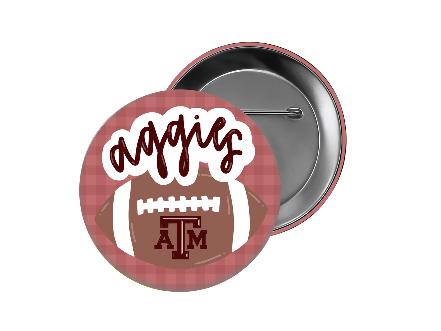 Texas A&M - Aggies Football Button