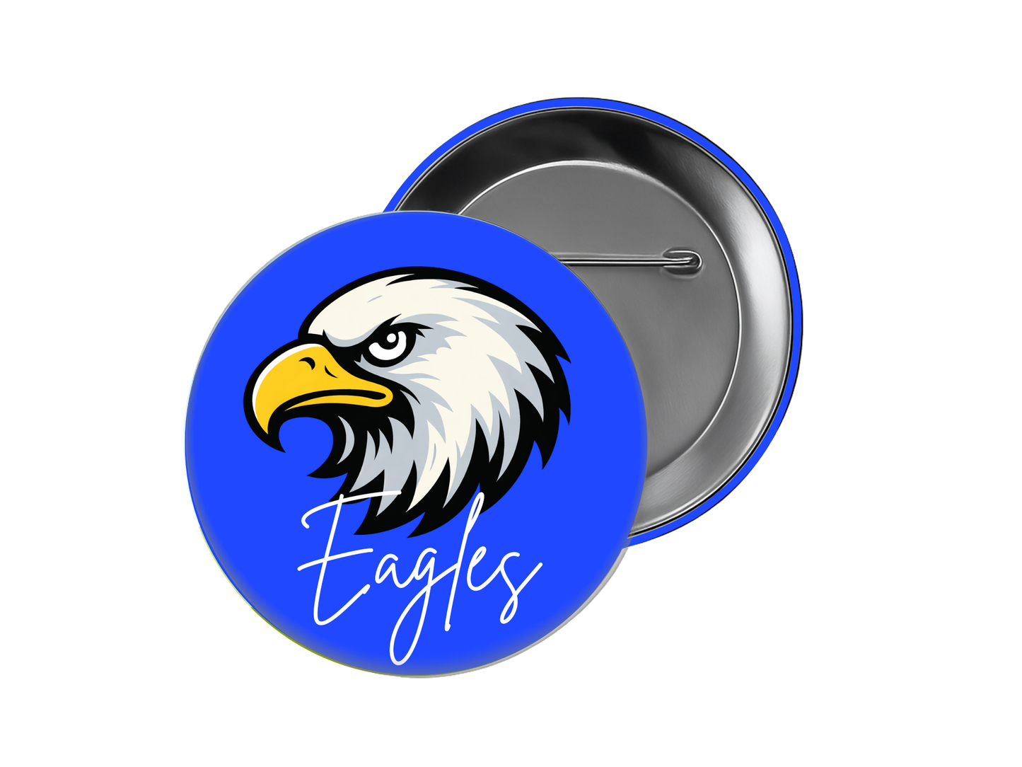 Barbers Hill High School Button – Blue Eagles