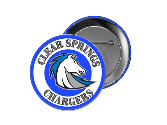 Clear Springs High School Button – Mascot Button
