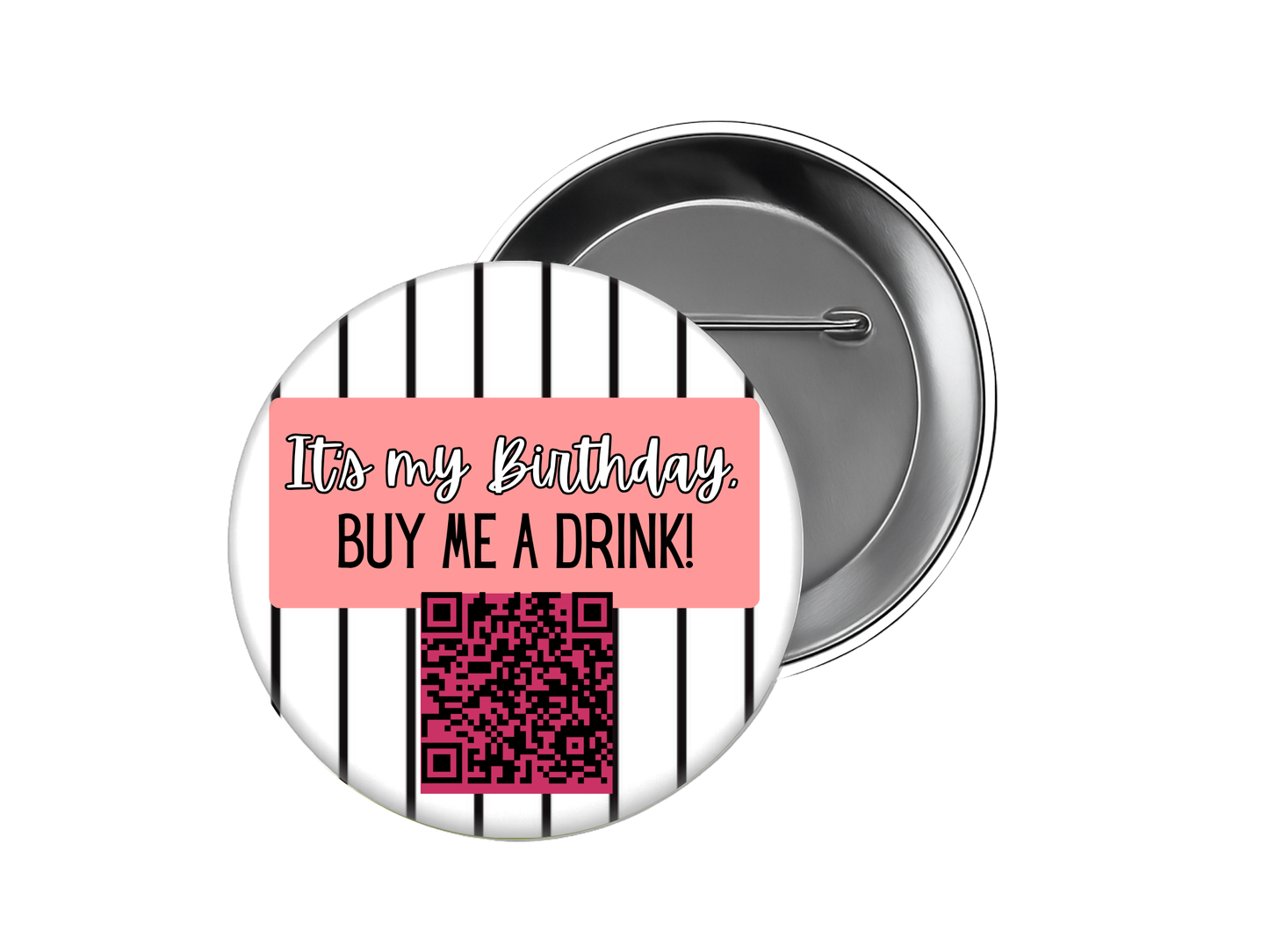 Buy Me a Drink Birthday Button