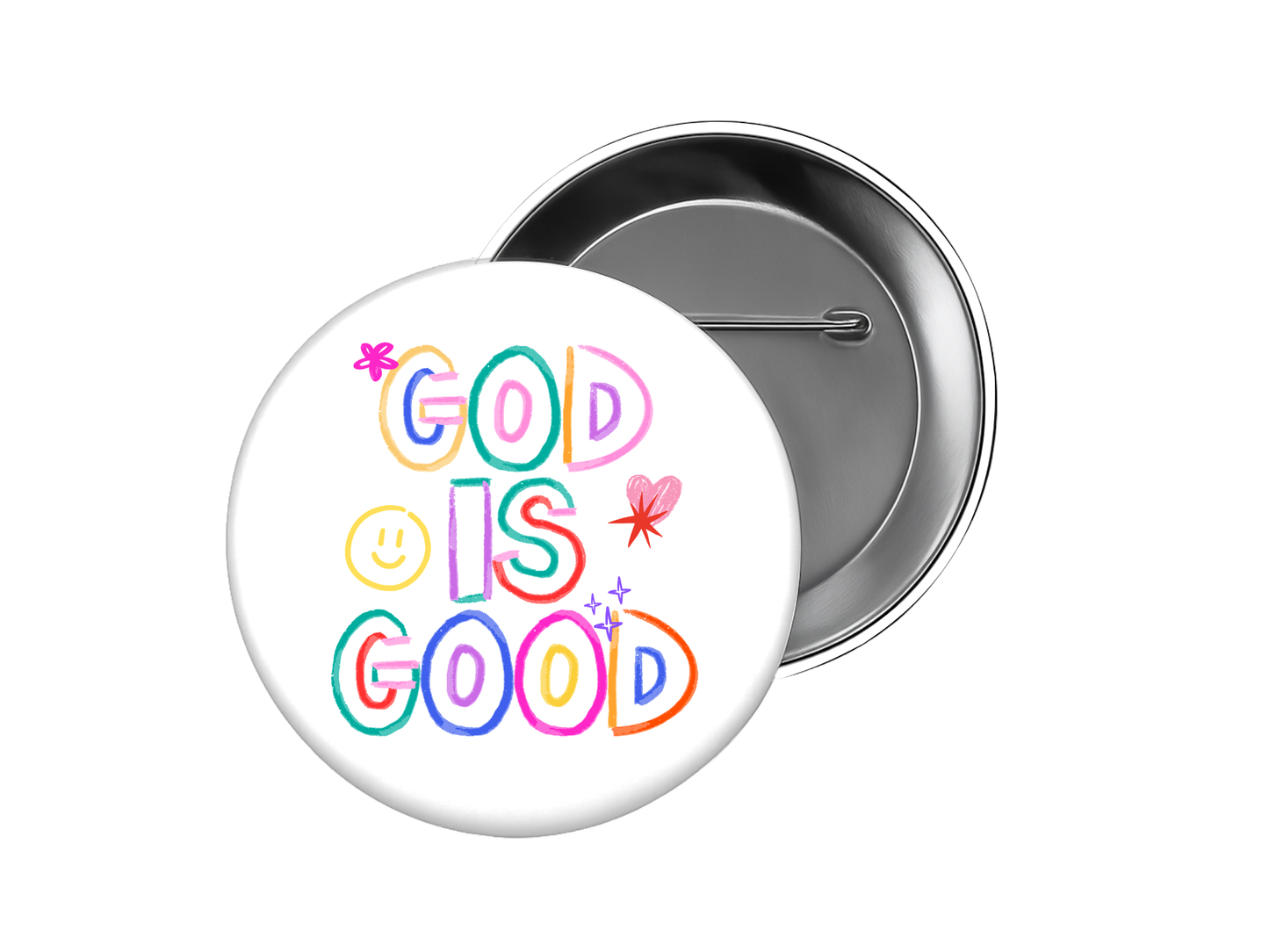 Faith Button – God is Good Button