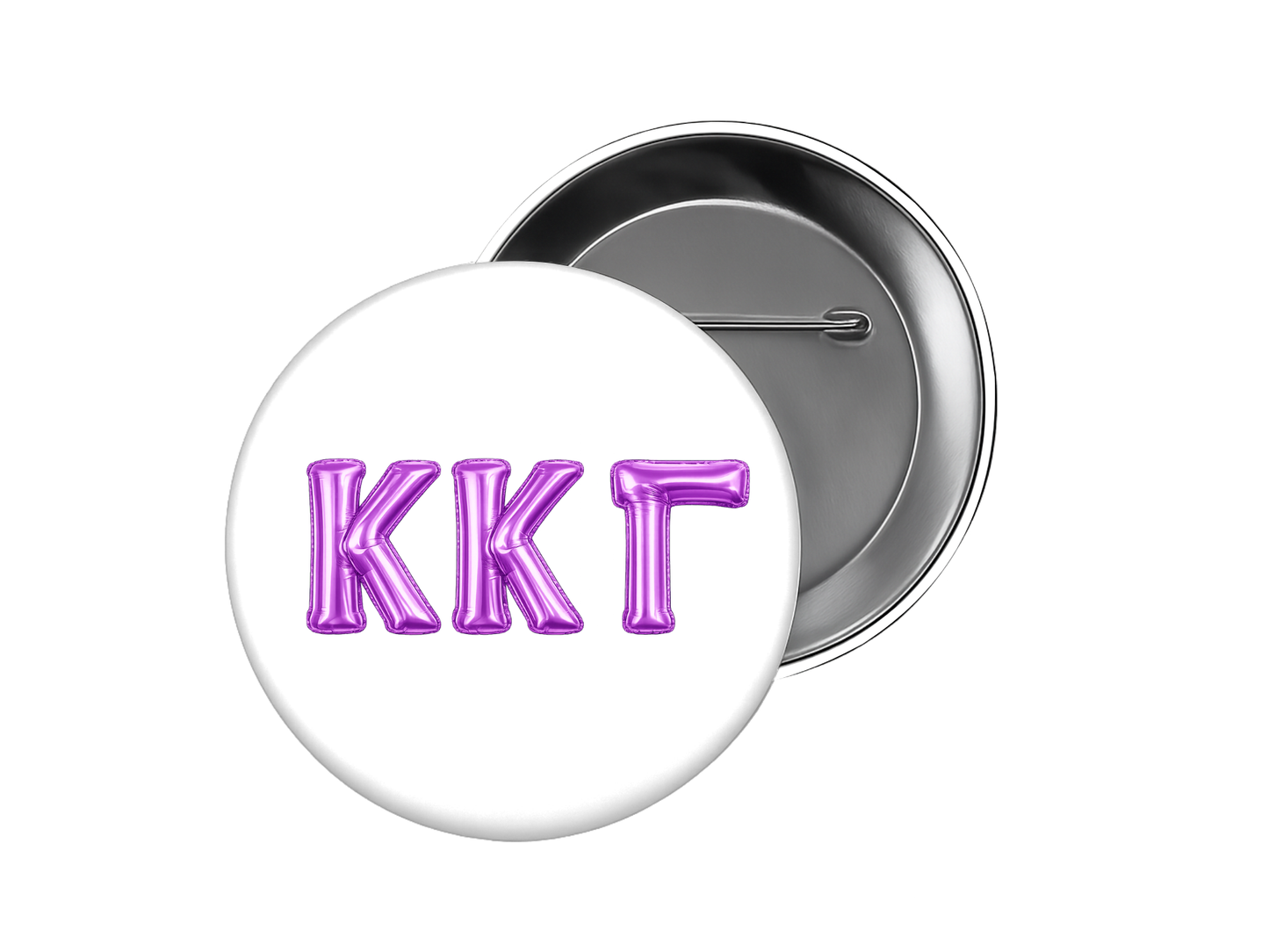 Kappa Kappa Gamma - Purple Balloon Button