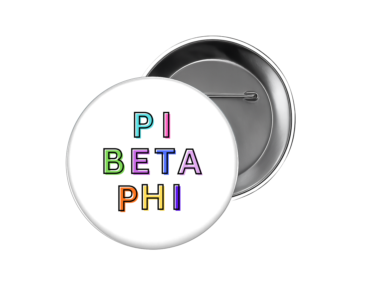 Pi Beta Phi - Color Pop Button