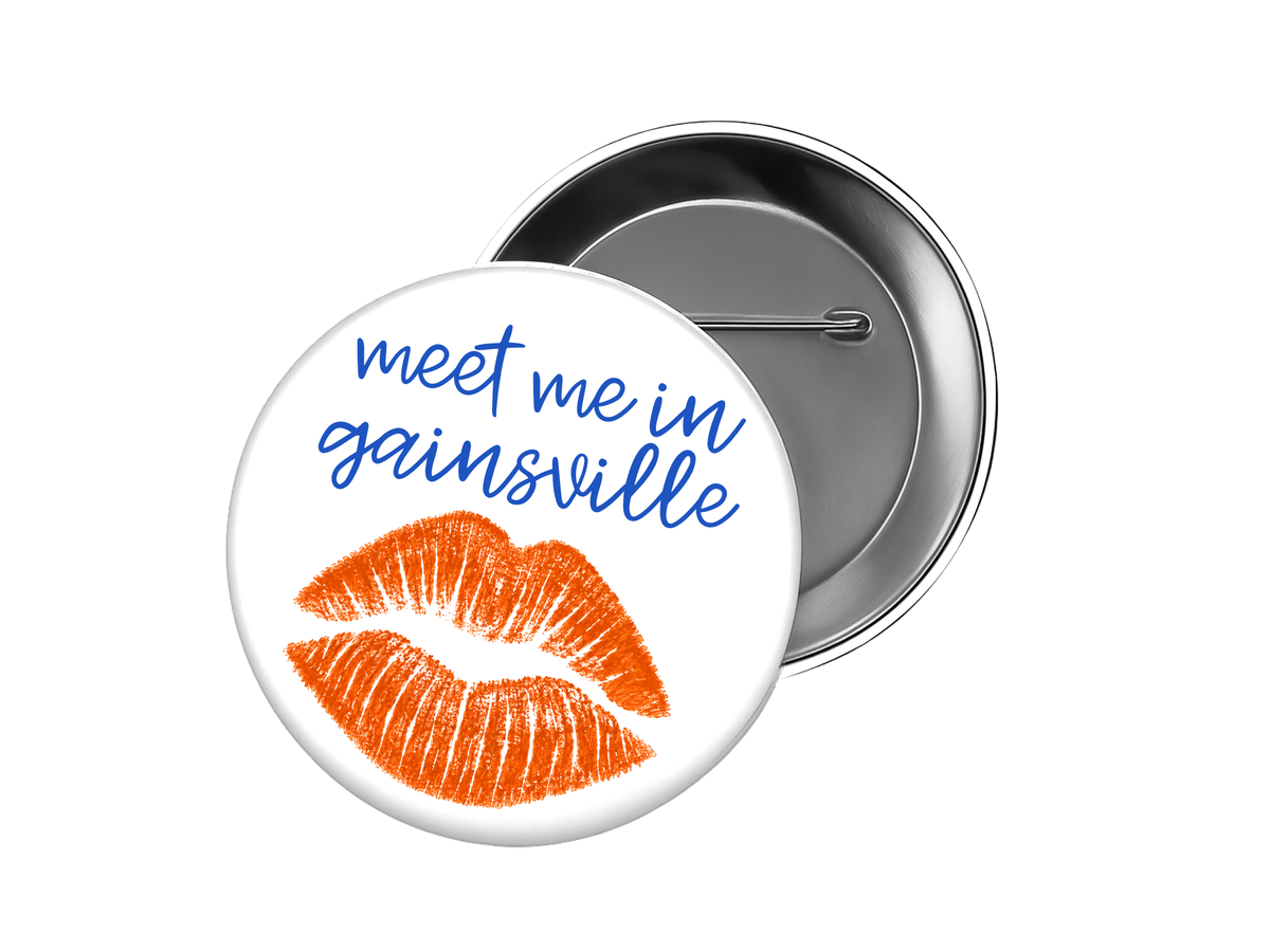 University of Florida - Meet Me in Gainsville Button