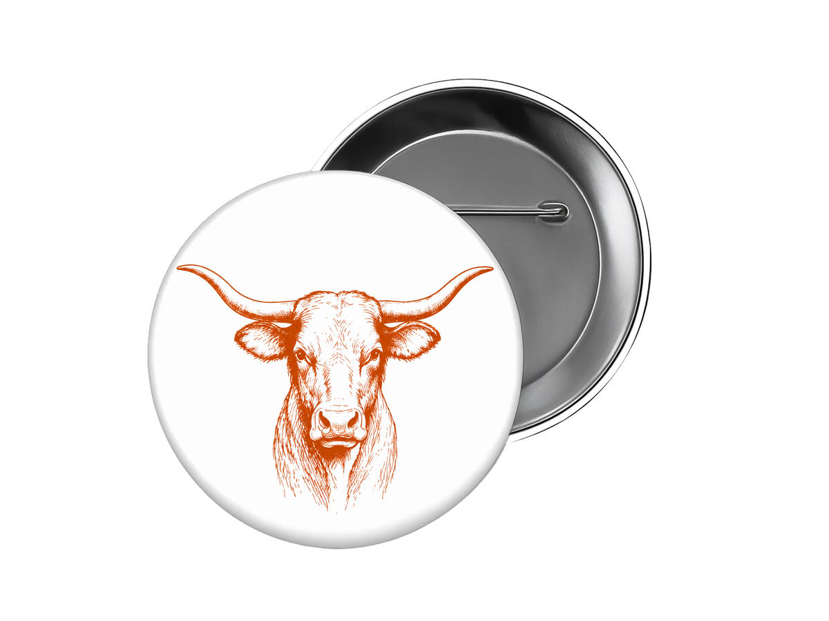University of Texas - Vintage Bevo Button